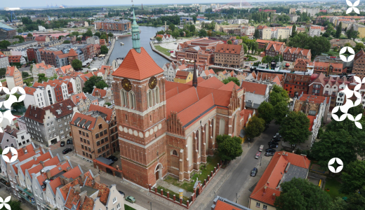 zdjęcie centrum sw. Jana z naszymi wzorkami 