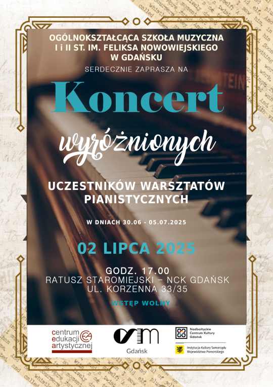 Koncert wyróżnionych uczestników XXX Spotkań Muzycznych 
