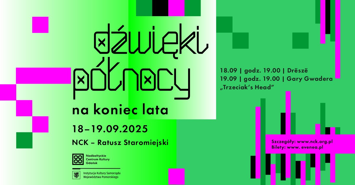 dźwięki północy na koniec lata grafika 