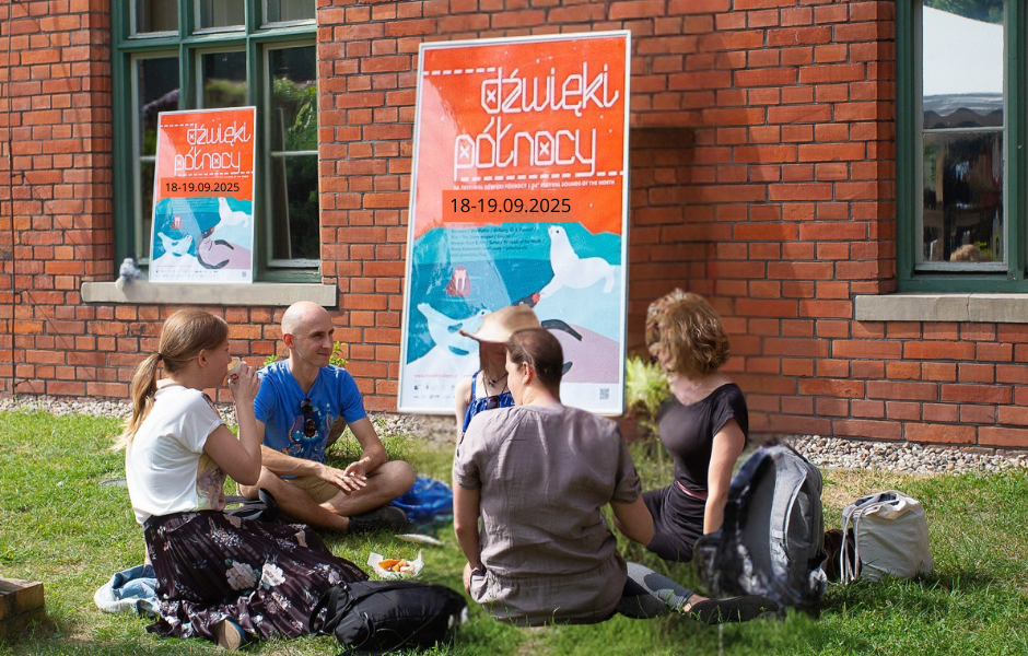 zdjęcie z plakatem dźwięków północy