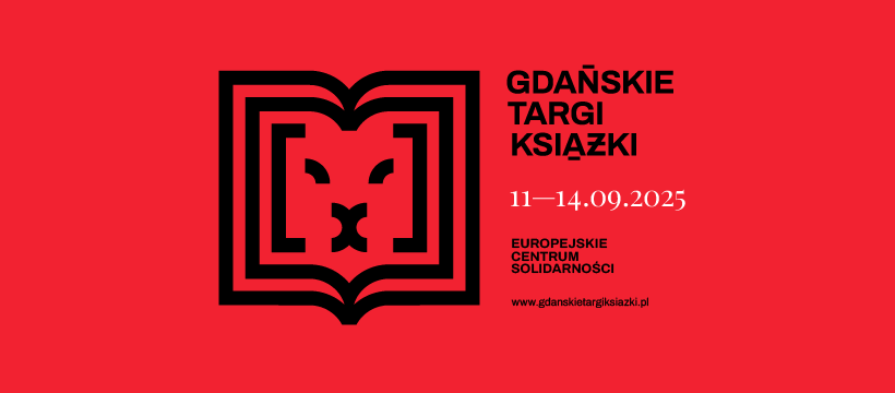 grafika do gdańskich targów ksiązki (charakterystyczny tygrys z książki na czerwonym tle)