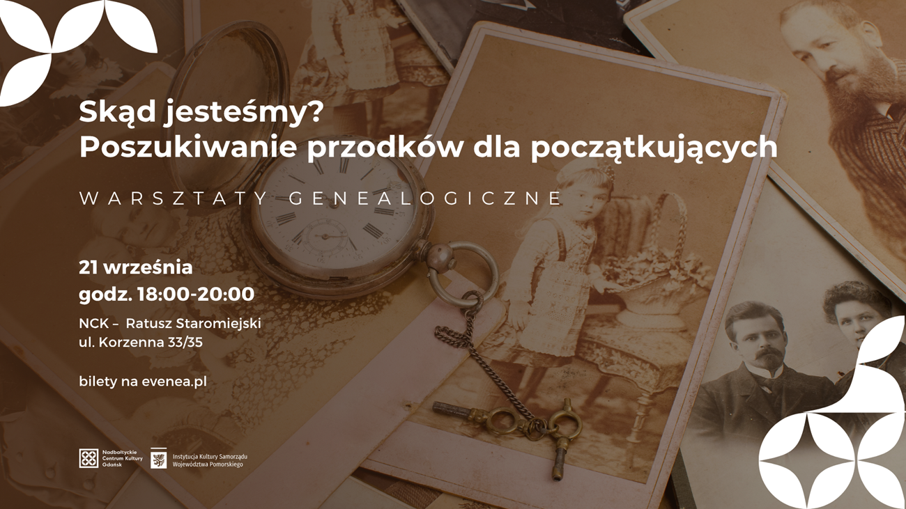 Skąd jesteśmy? Poszukiwanie przodków dla początkujących warsztaty