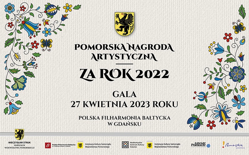 kaszubskie wzory, "pomorska nagroda artystyczna za rok 2022"
