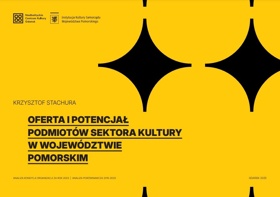 okładka, żółte tło, czarne elementy, napis 