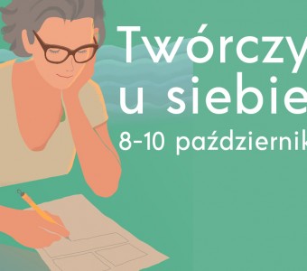 Ilustracja kobiety piszącej na kartce papieru