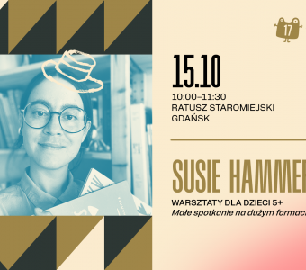 Małe spotkanie na dużym formacie – warsztaty z ilustratorką Susie Hammer