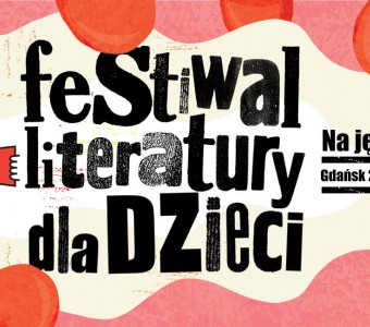 grafika z napisem festiwal literatury dla dzieci