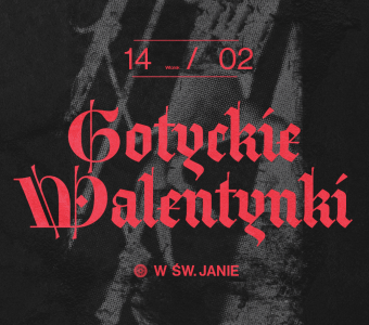 Gotyckie Walentynki w świętym. Janie w Gdańsku. Grafika w zielonym odcieniu przedstawia scenę z filmu Nosferatu symfonia grozy. 14 lutego 2023. Początek godzina 19:00. Bilety do nabycie przed koncertem i na stronie Interticket.pl