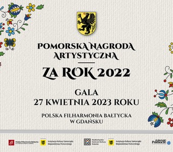 grafika, kaszubskie kwiaty "pomorska nagroda artystyczna za rok 2022" 