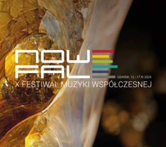 miniaturka, plakat do wydarzenia nowe fale, w tle bursztyn czy coś takiego 