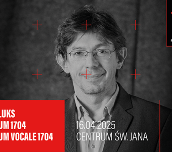 grafika do actus humanus 2025, na niej występujący muzyk