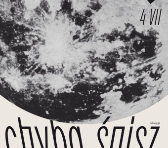 czarno-białe zdjęcie ksieżyca, napis "chyba śnisz" daty i miejsce: 23.06-4.07.2026, NCK - Centrum św. Jana