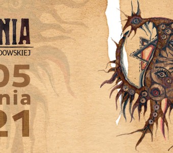 grafika informująca o festiwalu kultury żydowskiej zbliżenia