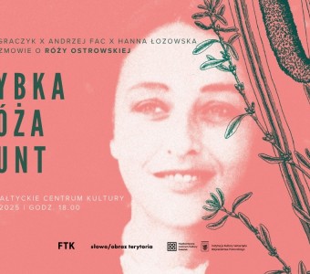 zdjęcie okładki tomu "rybka, róża, bunt" różwe tło, portret kobiety, ilustracja roślinna