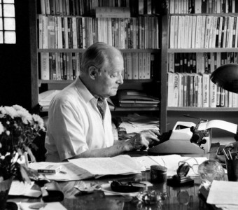 Jerzy Giedroyć, fot. Bohdan Paczowski